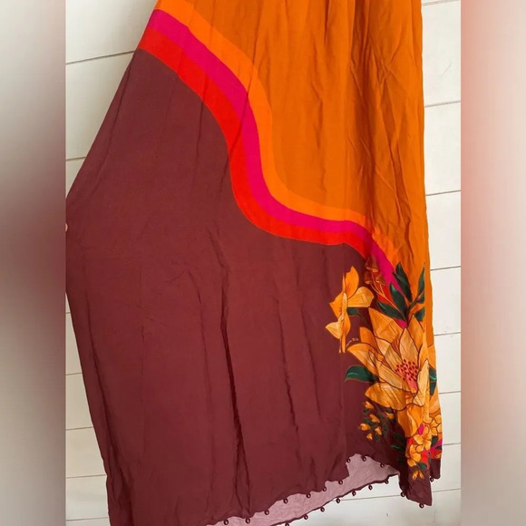 Farm Rio halter maxi cover-up dress - Picture 12 of 13